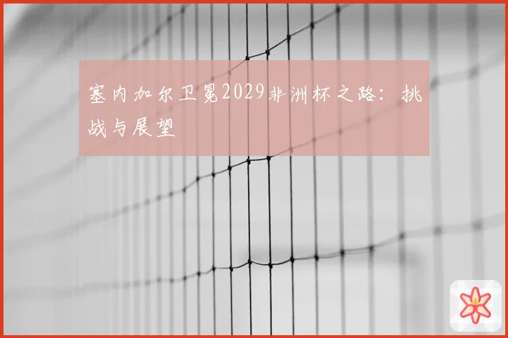 塞内加尔卫冕2029非洲杯之路：挑战与展望